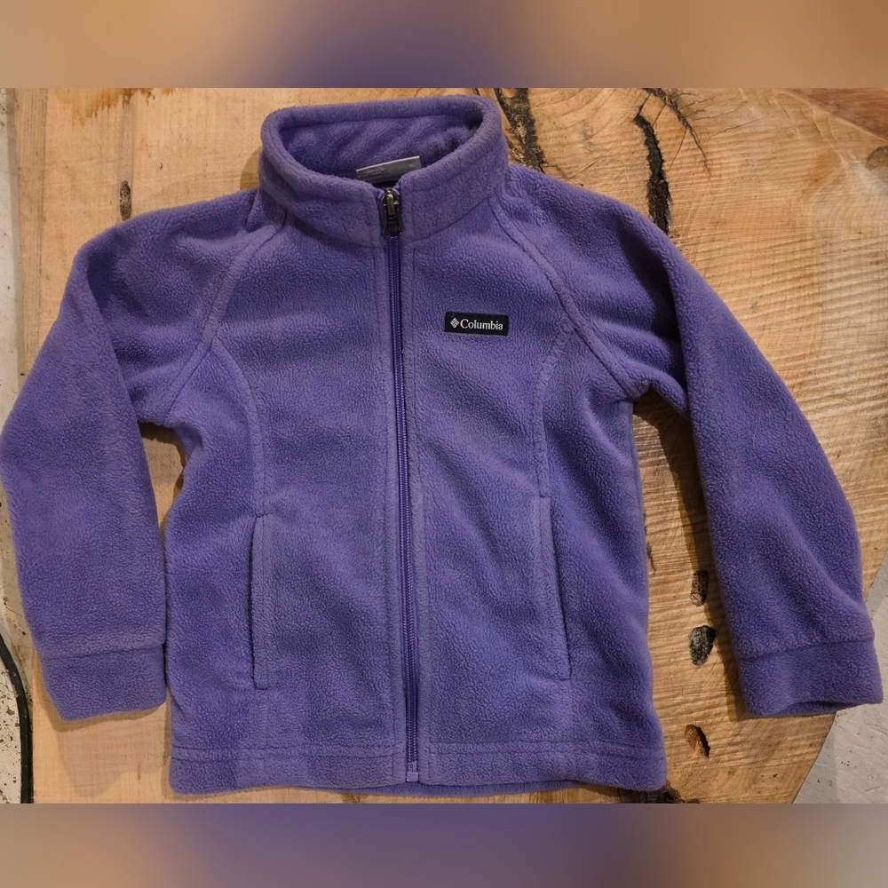 Columbia Purple Fleece Jacket